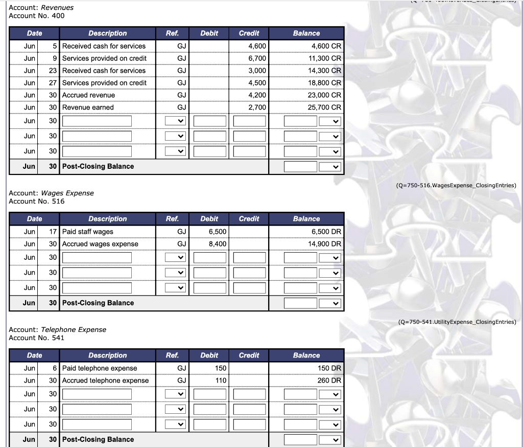 the general journal and then post them to the general ledger accounts.