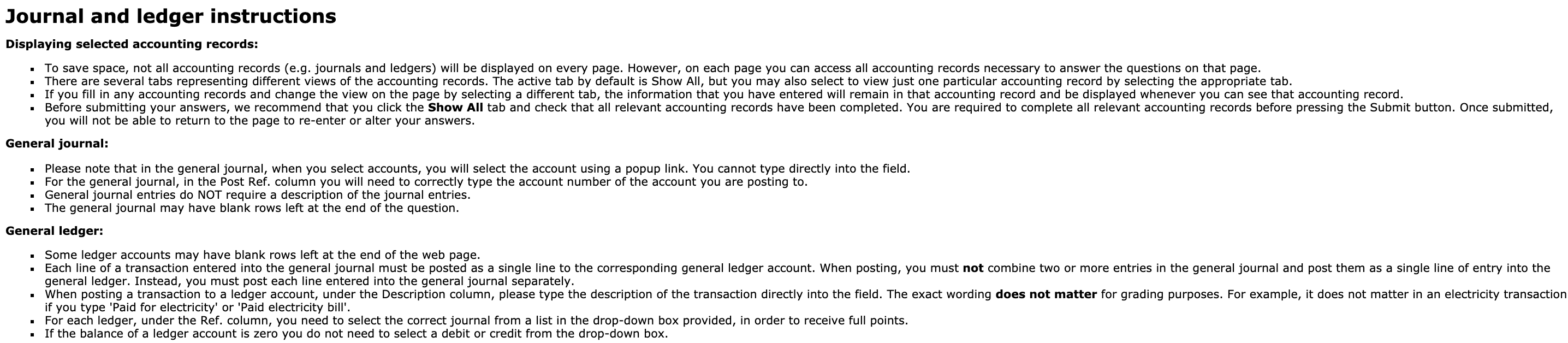 previous stages of the practice set. Before pressing the Submit answers button,