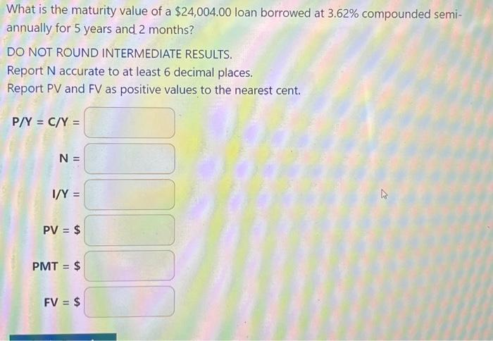 please fill in all values 