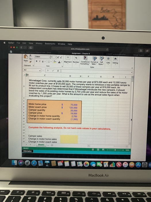  need the cell infoetmaton for esch answer , cant just enter