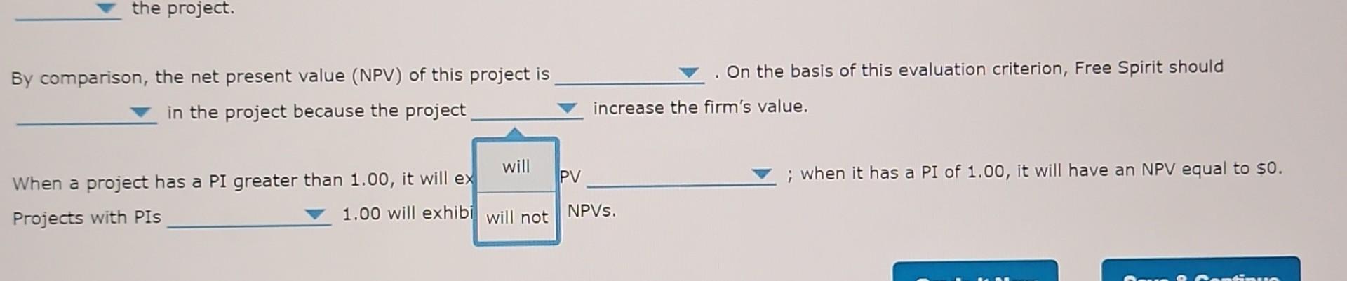 net cash flows expected to be generated by a project over its