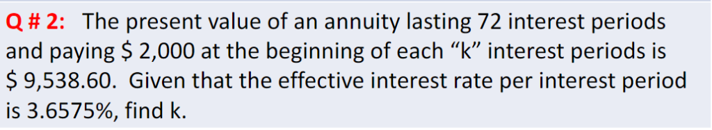 Please show steps/work. Please do not use excel or other programs.