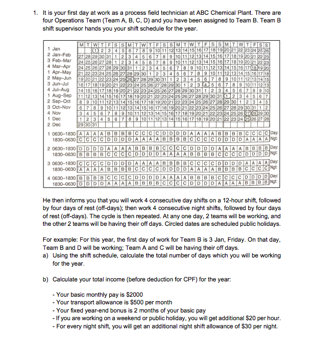  this is basic processes operations 1. It is your first day