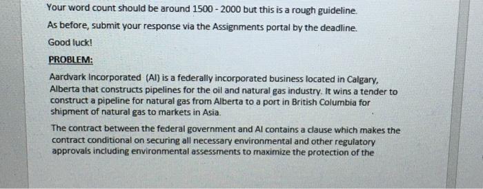 Identify and explain the legal issues found in this problem. (minimum 1500