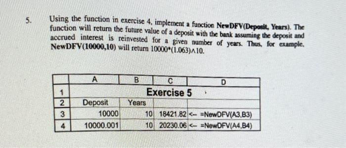 please solve using excel and include steps and =formtext for solutions. Using