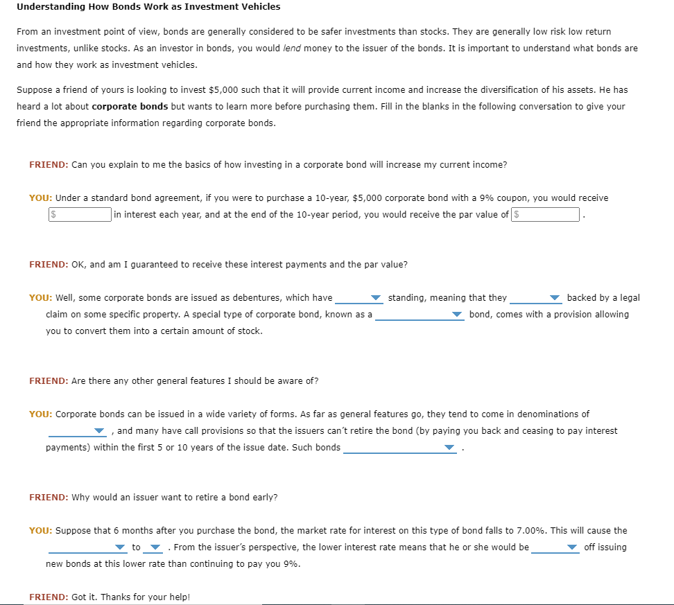  Drop down boxes from left to right: 1. senior / junior