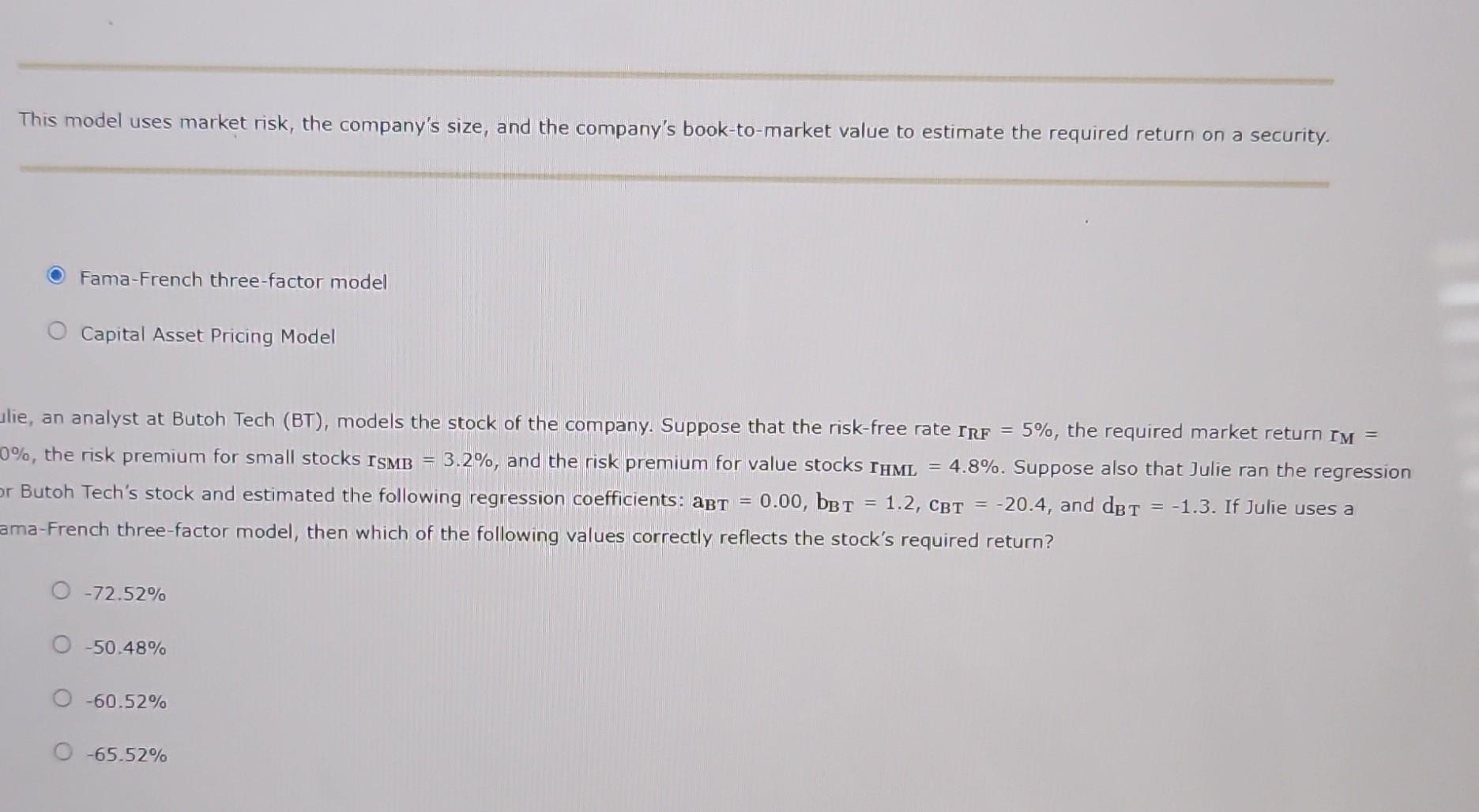 statements and identify which model each describes: This model argues that the