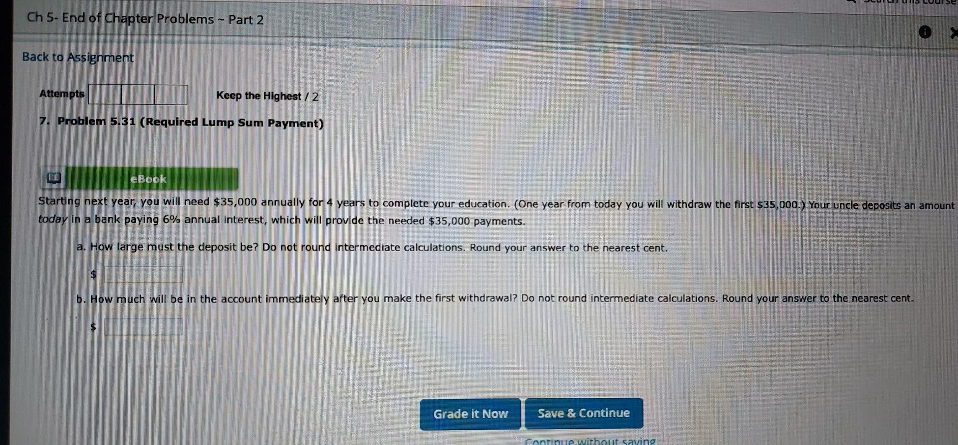  S LOUIS Ch 5-End of Chapter Problems - Part 2 Back