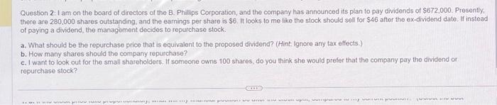 part of question 1 and 2 thank you!! Assume that you wrife
