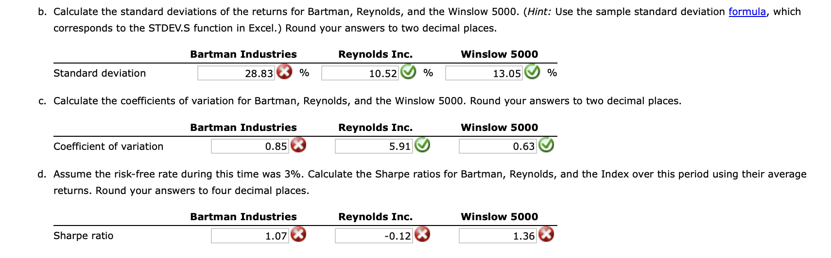 collected in the Microsoft Excel file below. Download the spreadsheet and perform