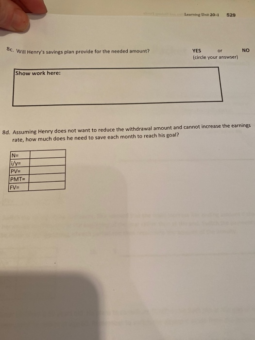 Her to attend college. He has asked you to review his plan.