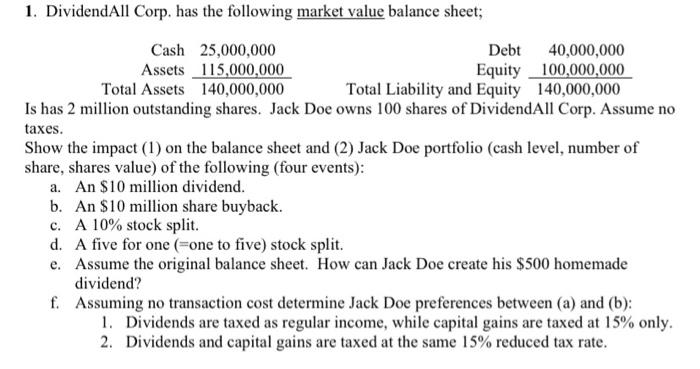 Please just answer E ans F. If possible, please answer in excel