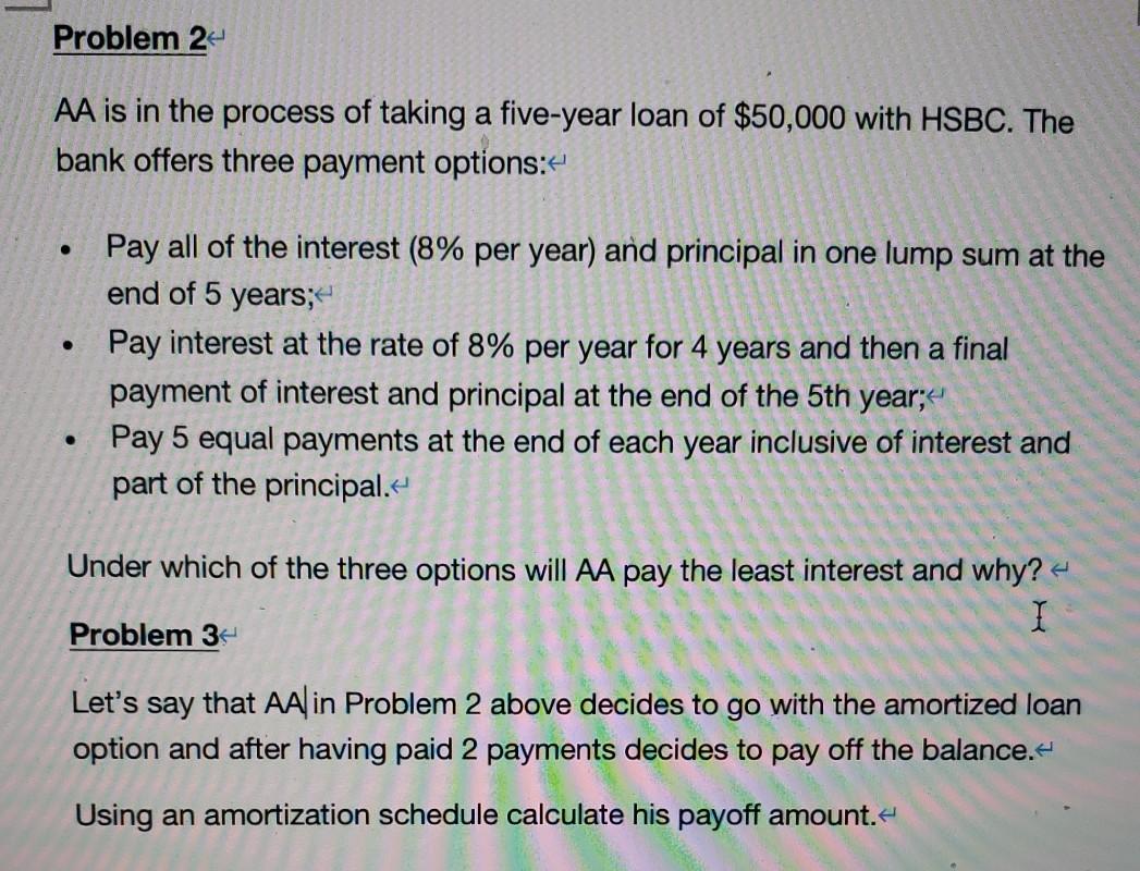 please give steps and equations thank you very much Problem 2
