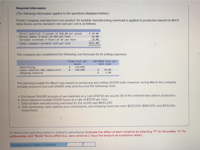 included in the companies flexibility budget for March 7. what is the