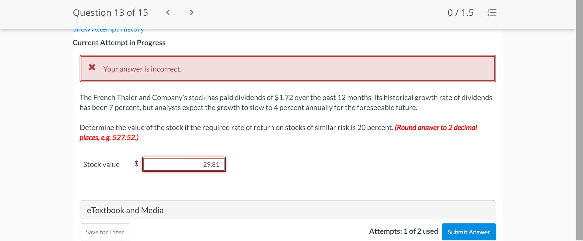  Please explain to me how you have gotten this answer! Question