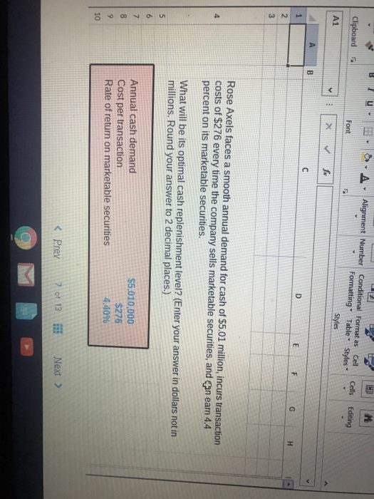  Format as Cell Cells Editing - Formatting" Table Styles Clipboard c