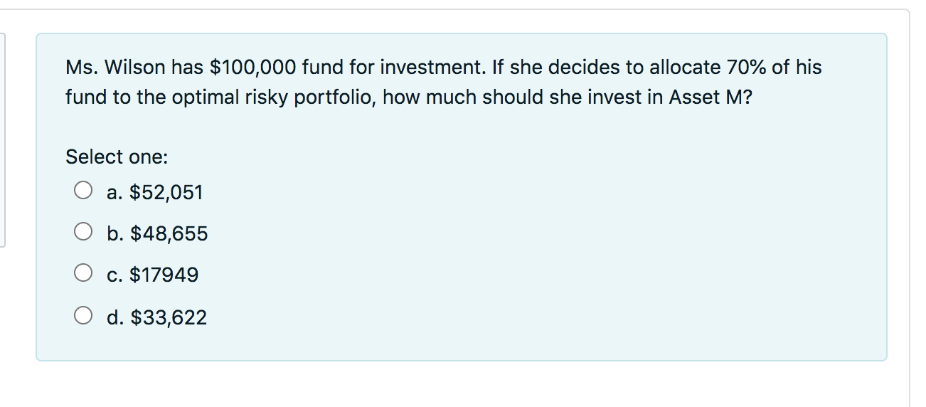 (m) T-bill OA | OM PAM) A's risk premium M's risk premium