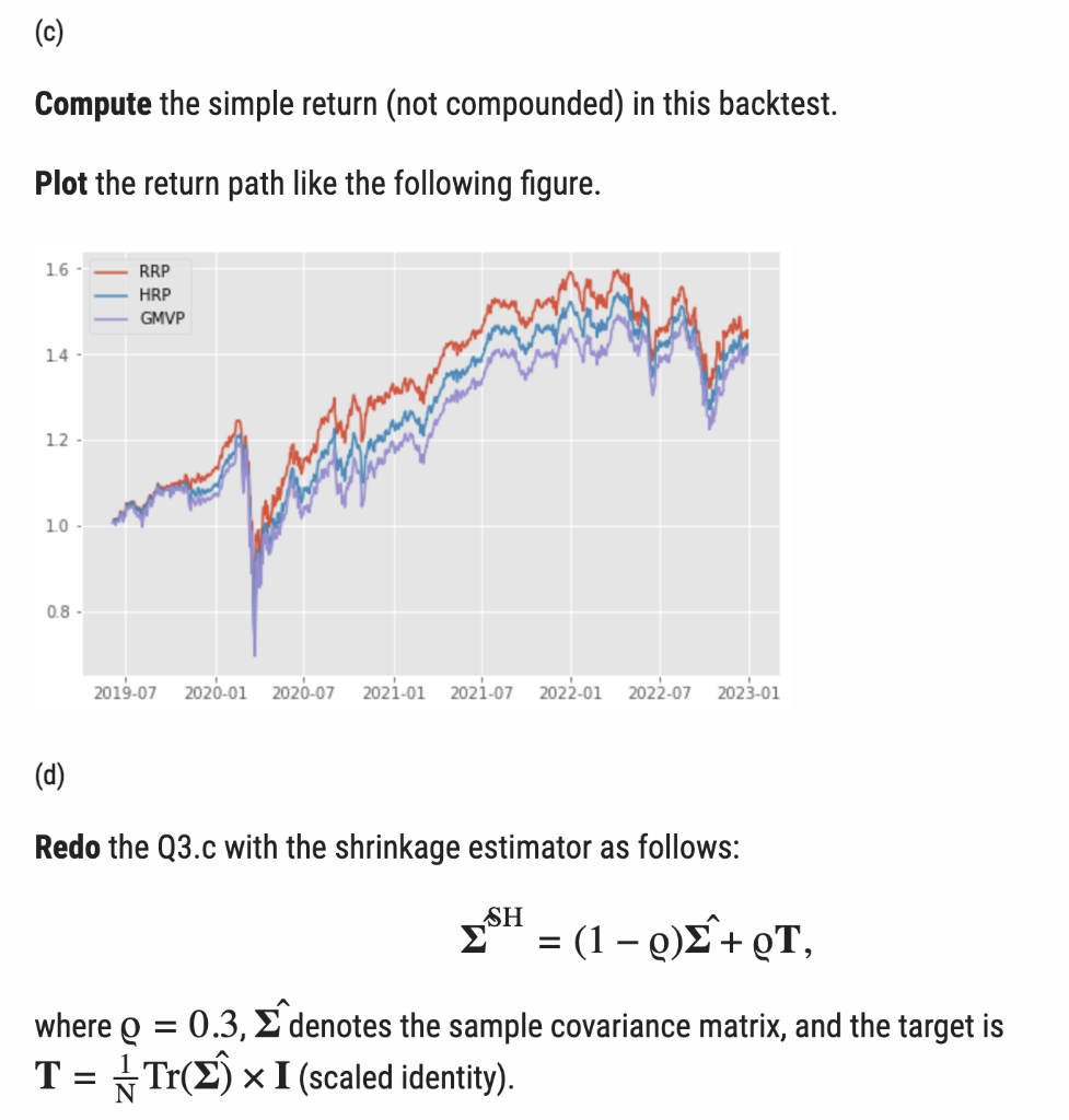 for the model with the factors provided in the attached file "factors.csv".