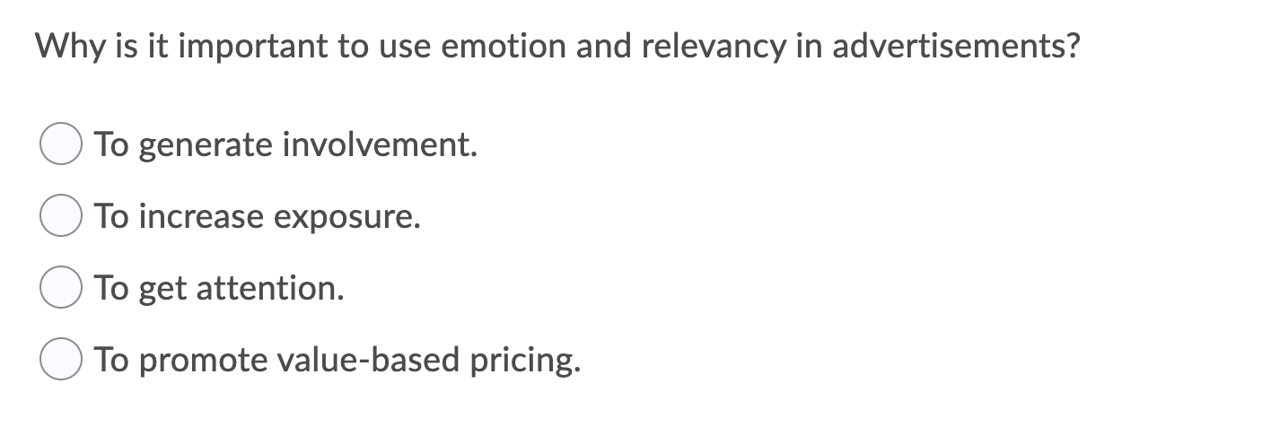 Why is it important to use emotion and relevancy in advertisements?