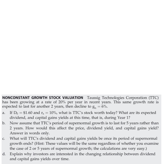  Please explain in details only part a. With formulas and explanations.....