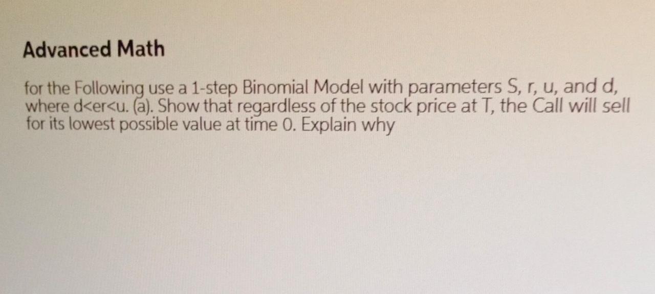  please do it fast .............. Advanced Math for the following use
