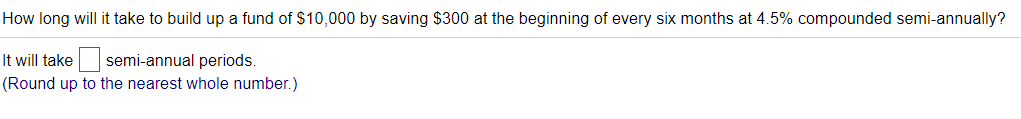  How long will it take to build up a fund of