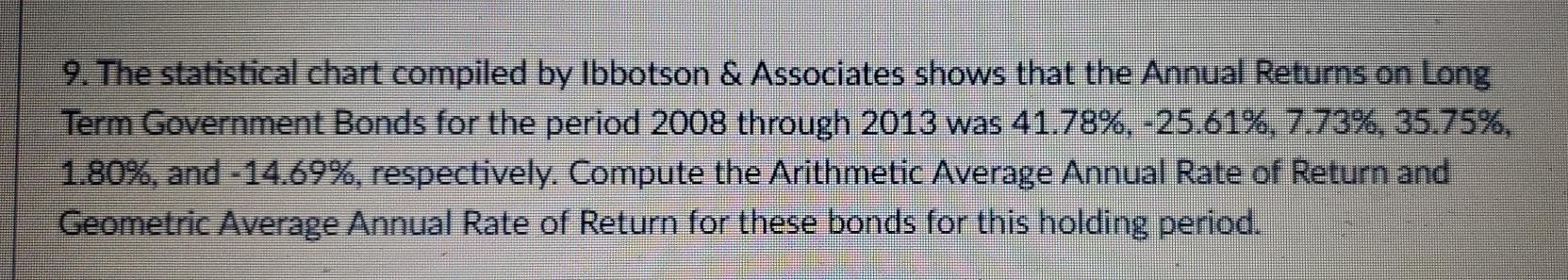 please answer in formulas or financial calculator values and round decimals to