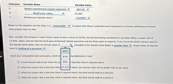 Assistance needed please not sure if I'm correct Based on this equation