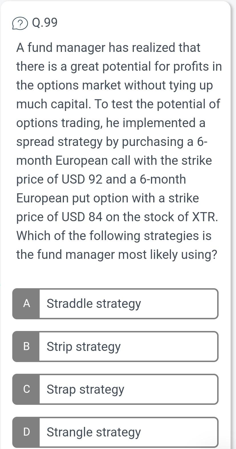 an equity analyst. She has been asked to derive the beta of