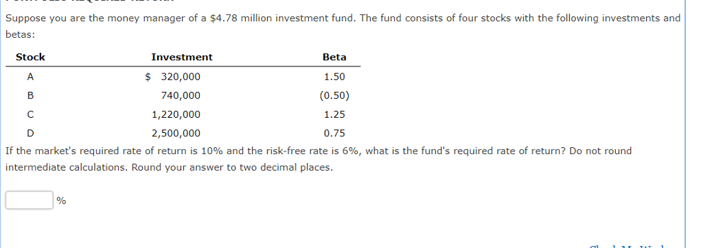 is WCE's required rate of return? Round your answer to 2 decimal