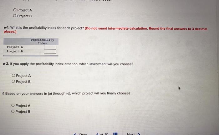 you require a 15% return on your investment 2-1. What is the