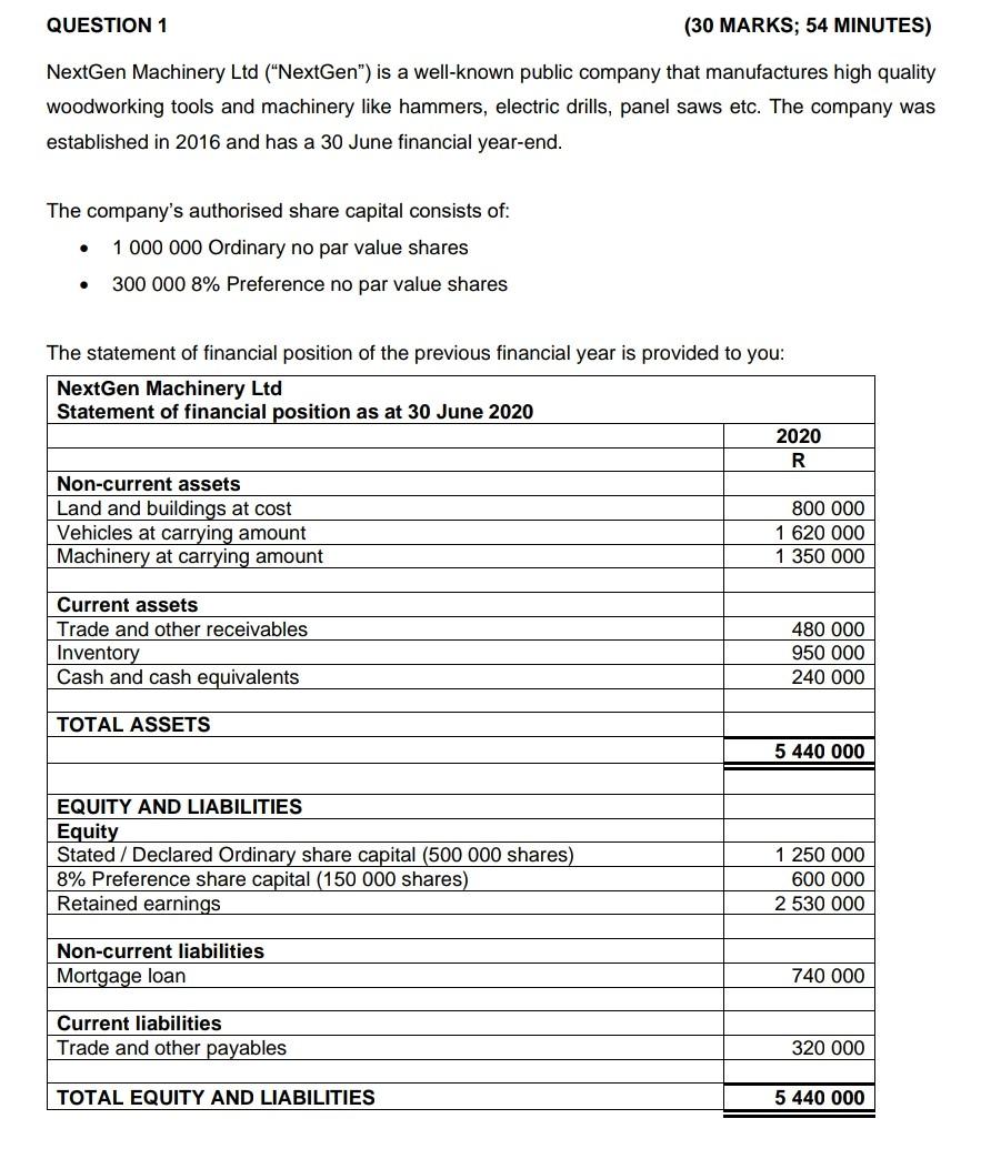 hi, help me answer question 1. I'll like your answer you don't