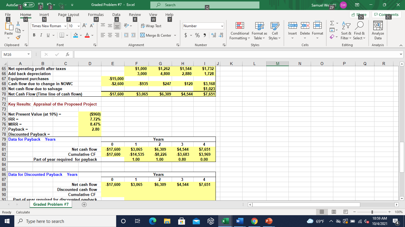 Comments Arial 10 = = ~ Ai a Wrap Text General 48