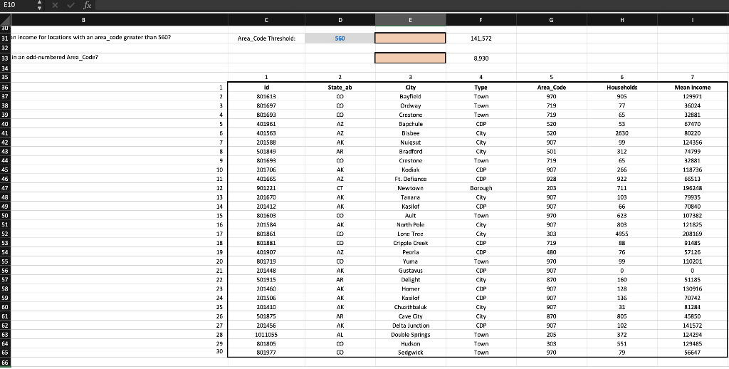 the ones that aren't done yet for example, 3 and 7-12. Formulas