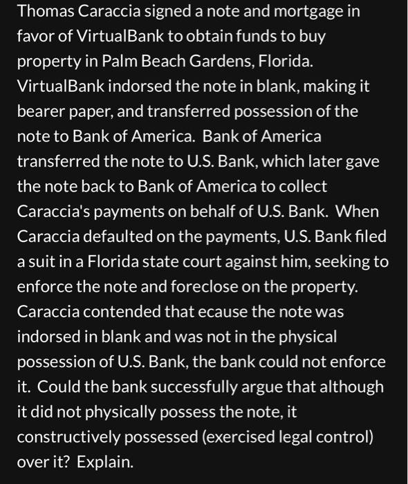 the chapter in the textbook on Negotiable Instruments. Specifically, the section of