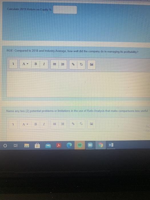 Industry Average Industry Average 2018 0.90 1.1 30 days Quick Ratio Days
