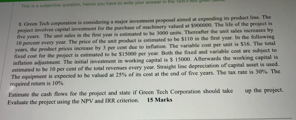 This is a subjective question, hence you have to write your