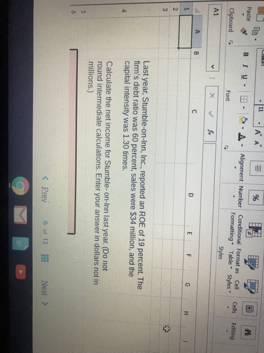  B 1 u | > Paste | Alignment Number Conditional Format