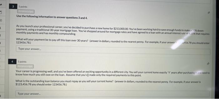 Use #3 solution to help solve #4. Please show work and help