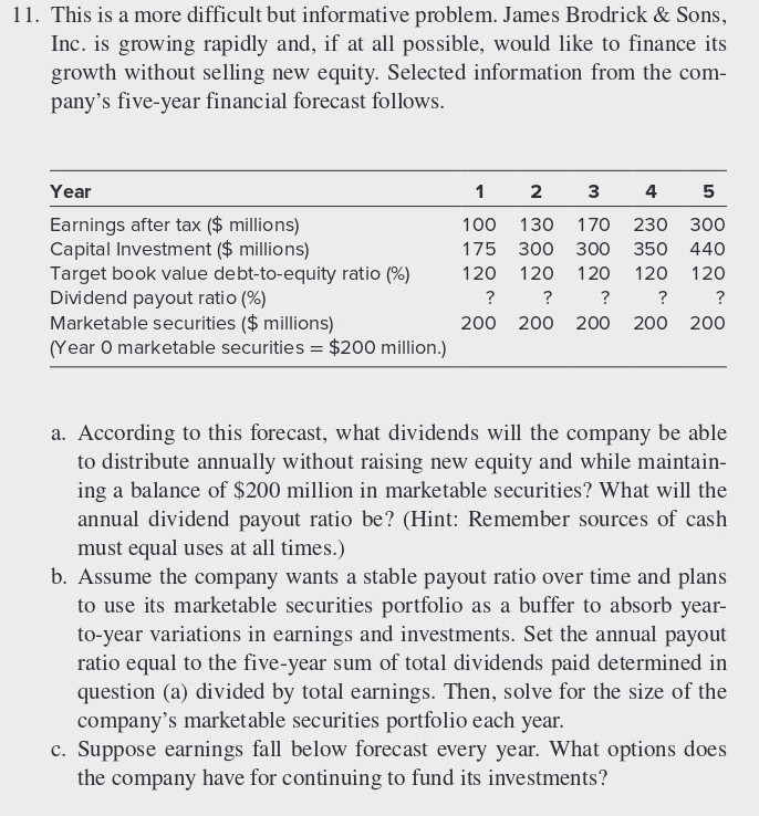 Please explain and show every work possible: 11. This is a more