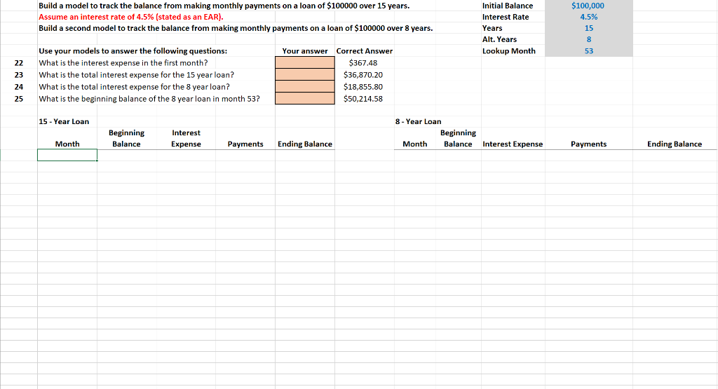 Need help with excel functions please 
