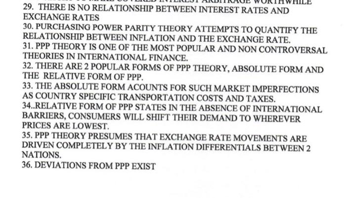 IS THE LEAST COMPLEX FORM OF ARBITRAGE 25. WHEN MARKET FORCES CAUSE