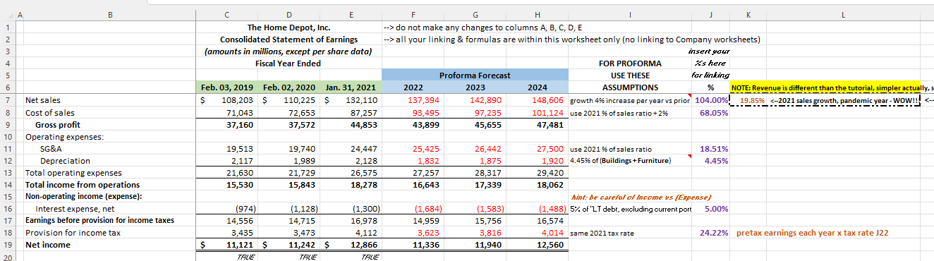 please use formulas please use formulas B 1 2 3 D E