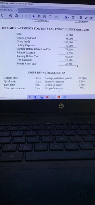 December 2020 The is applying for a loan from Bank Inder to