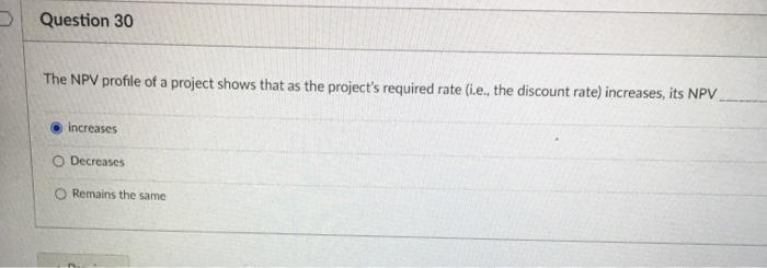 28 An example of systematic risk of a security is given by