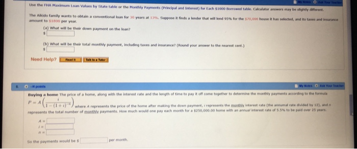 Use the FHA Maximum Loan Values by State table or the