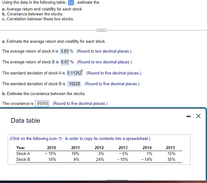 Last attempt please help in decimal form Using the data in the