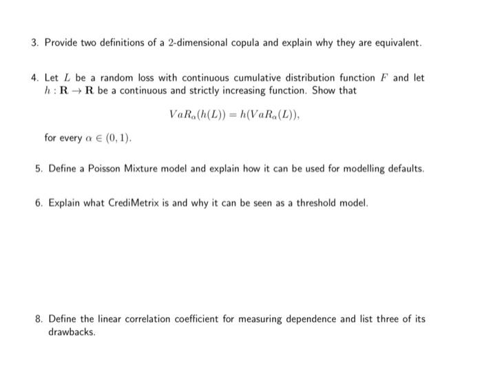  I would like to know how to answer these five questions.