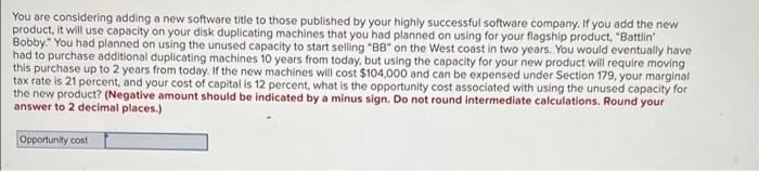  You are considering adding a new software title to those published