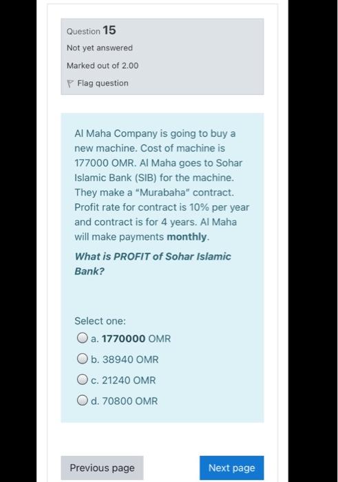 rate you Question 14 Not yet answered Marked out of 2.00 Flag